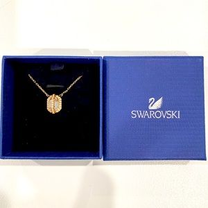 Swarovski Rose Gold Necklace